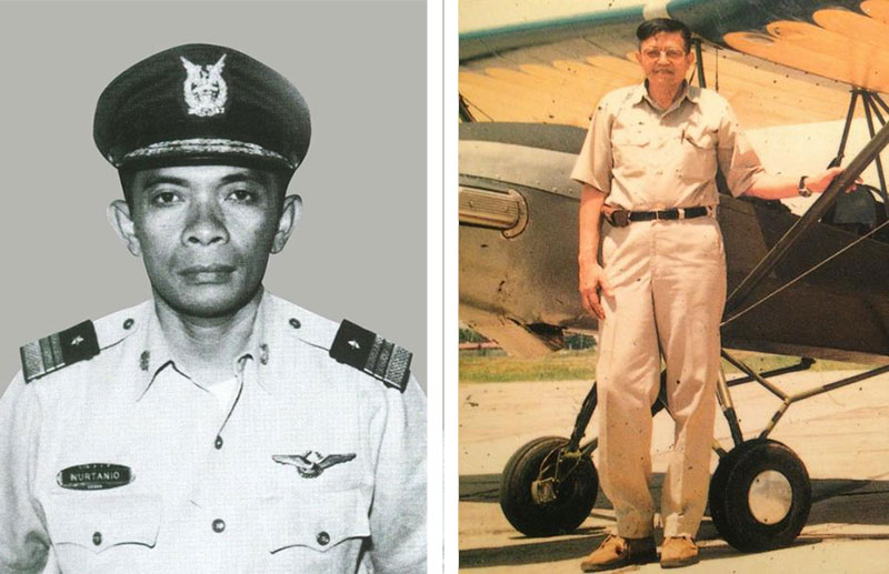 Nurtanio Pringgoadisuryo (left) and Wiweko Soepono (right), were Indonesia’s aerospace industry pioneers. But it was Nurtanio, who died while flying a used Super Aero he had modified in 1966, who became known as the father of the national aerospace industry. (photo: tni-au.mil.id)
