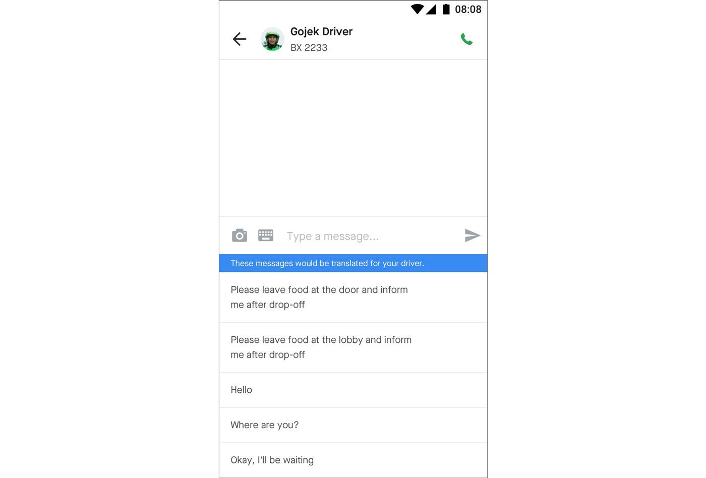 Gojek drivers